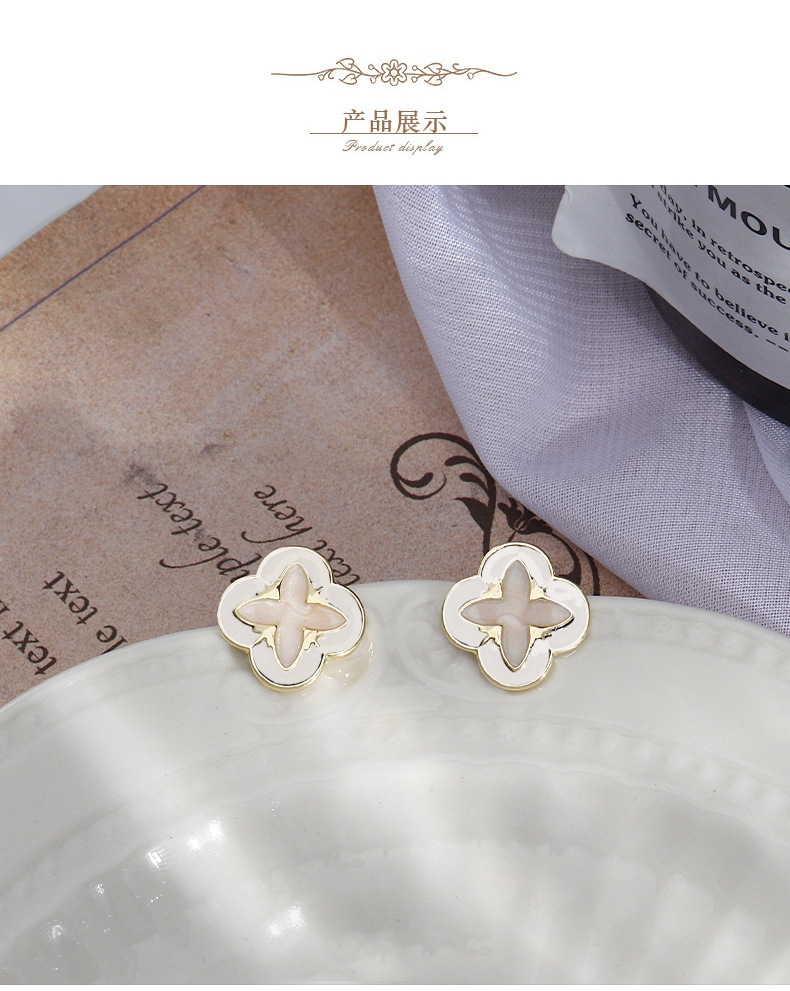 Women's accessories Diamond set simple temperament design sense trend earrings earrings_voghion.com