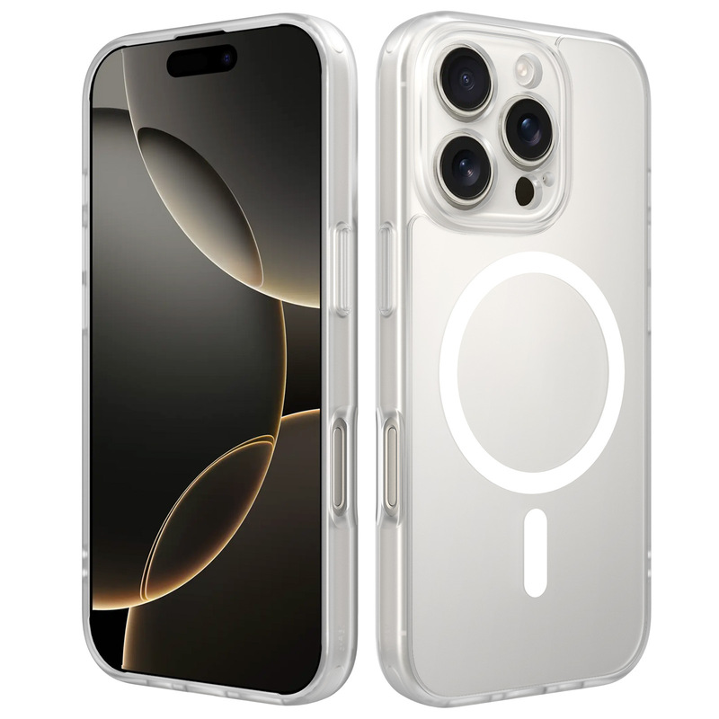 跨境适用于苹果17系列精孔手机壳磁吸iphone16 15141312pro手机壳|undefined
