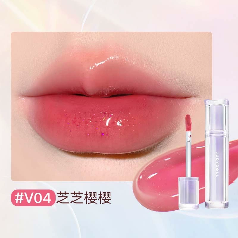 [Upper New Day] JUDYDOLL Оранжевая корона чай зеркало светлая помада для губ зеркало светлая губная помада зеркало-водяная светлая прозрачная помада