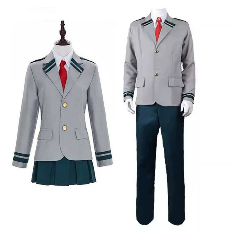 Костюм для косплея (My Hero Academia) школьная форма — мужской костюм с галстуком, размеры S–XXXL