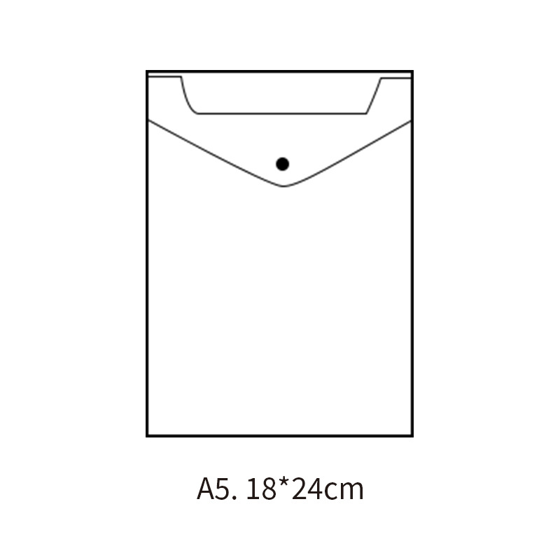 Bolsa de archivo de cierre a3 tipo horizontal y vertical a5 bolsa de almacenamiento a6a7b4b5 tamaño de bolsa de archivo personalizada bolsa de factura gran capacidad