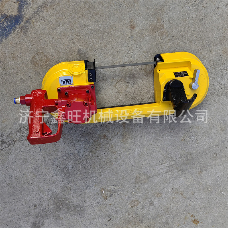 矿用钢轨切割机FDJ-120风动锯轨机锯条式矿用带锯200型气动切割锯