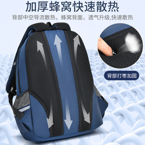 Dingdang Cat Student School Bag Grade 1-6 and Junior/Senior High Double Shoulder Bag New Wholesale and Dropshipping