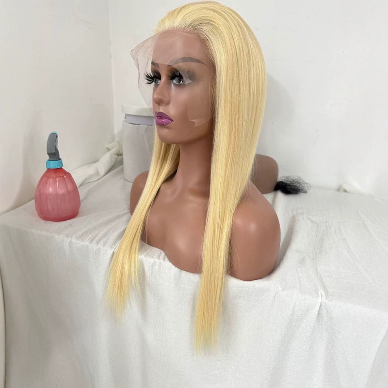 613 Wig Real Human Hair Lace Front Wig Clearance Sale Half Hand-Woven