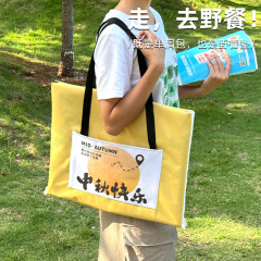 中秋节野餐垫户外加厚防潮垫多功能背包露营垫防水折叠坐垫定制