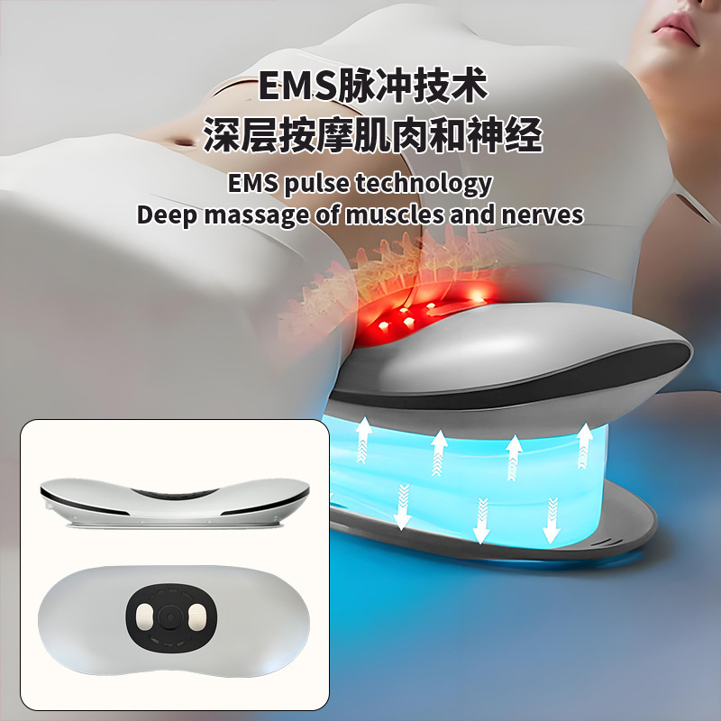 腰マッサージャー ODM/OEM カスタマイズ CE/FDA/ROHS 認証装置クロスボーダースポットトラクションウエストコーンマッサージャー|undefined