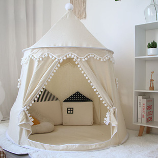 Large Space Children's Tent Portable Indoor Boy and Girl Playhouse Castle Small House
