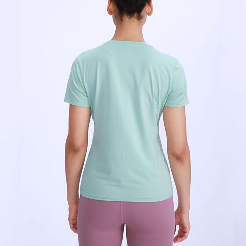 Women's Yoga Short Sleeve T-Shirt Top Summer New Loose Sports Running Quick-Dry Fitness Clothing