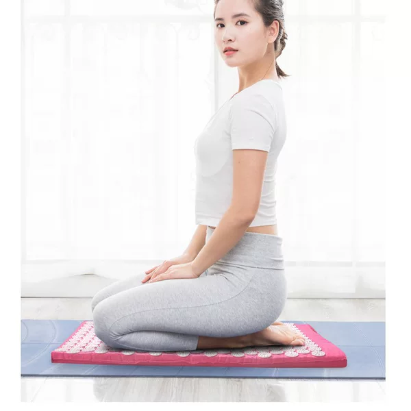 Acupuncture Yoga Mat Fitness Supplies Sports Therapy Acupoint Cushion Pillowcase Acupuncture Massage Set Acupuncture Health Care Supplies