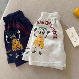 儿童衣服夏装短裤男童宝宝夏季裤子新款薄款休闲裤五分裤婴儿