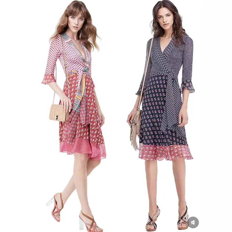 Retro Dress Women's New Spring and Summer Classic Splicing Ethnic Style Wrap Skirt Personalized Elegant Mid-Skirt Wholesale Retro Dress Women's New Spring and Summer Classic Splicing Ethnic Style Wrap Skirt Personalized Elegant Mid-Skirt Wholesale