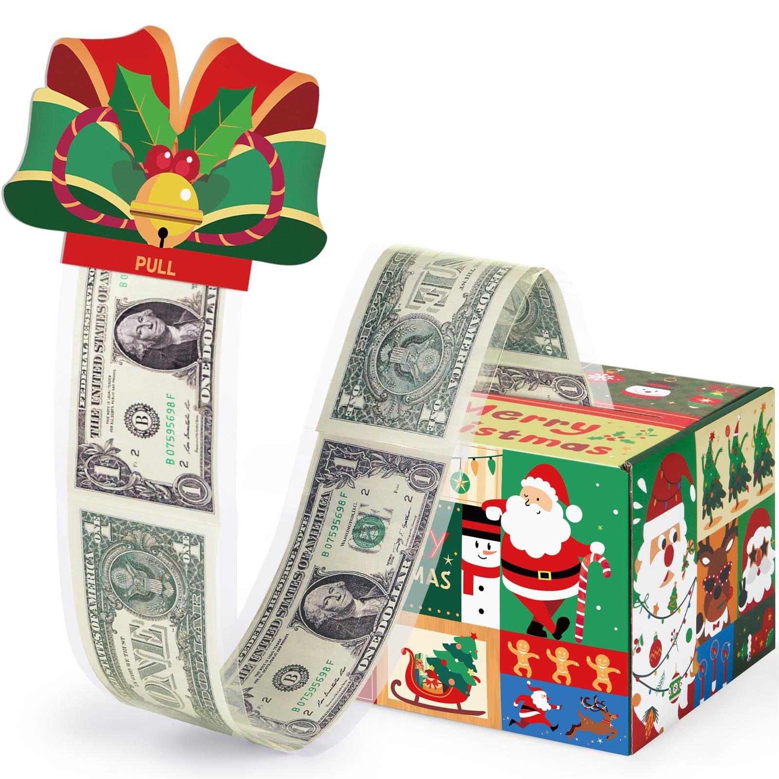圣诞抽钱盒