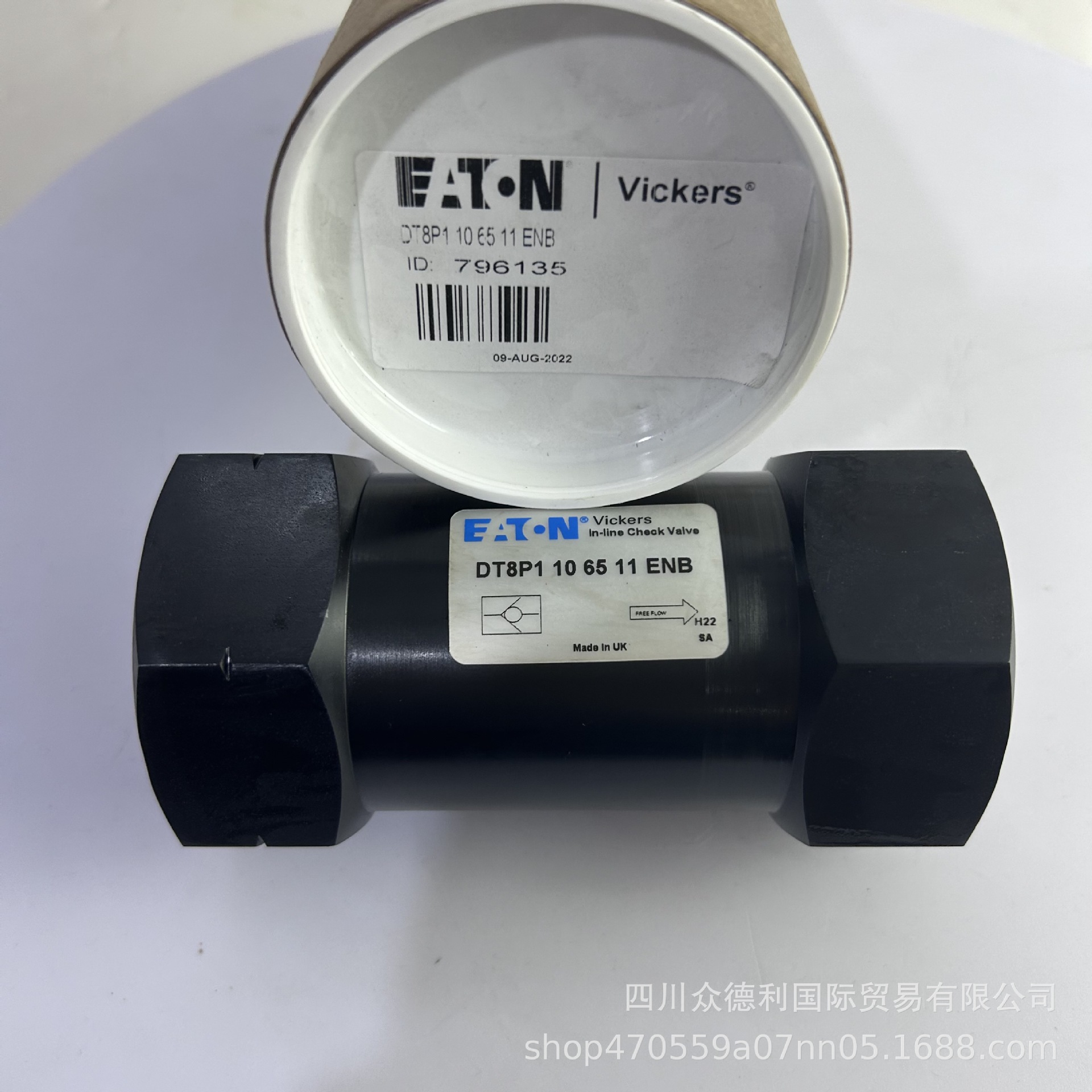 伊顿威格士单向阀  DT8P1 10 65 11 ENB  现货库存