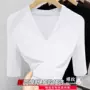 螺纹薄款短袖清凉小衫