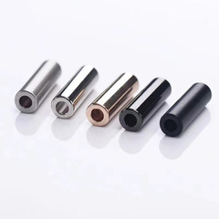 Metal straight-tubular bell, down jacket clothing hardware accessories, sweatshirt hat cord adjustment buckle tension stop cord clip