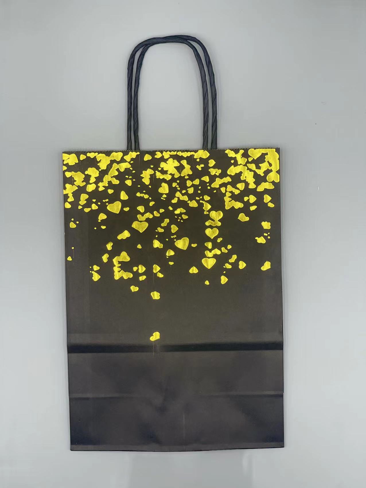 Negro --- arriba amor --- dorado; 16*22*8cm