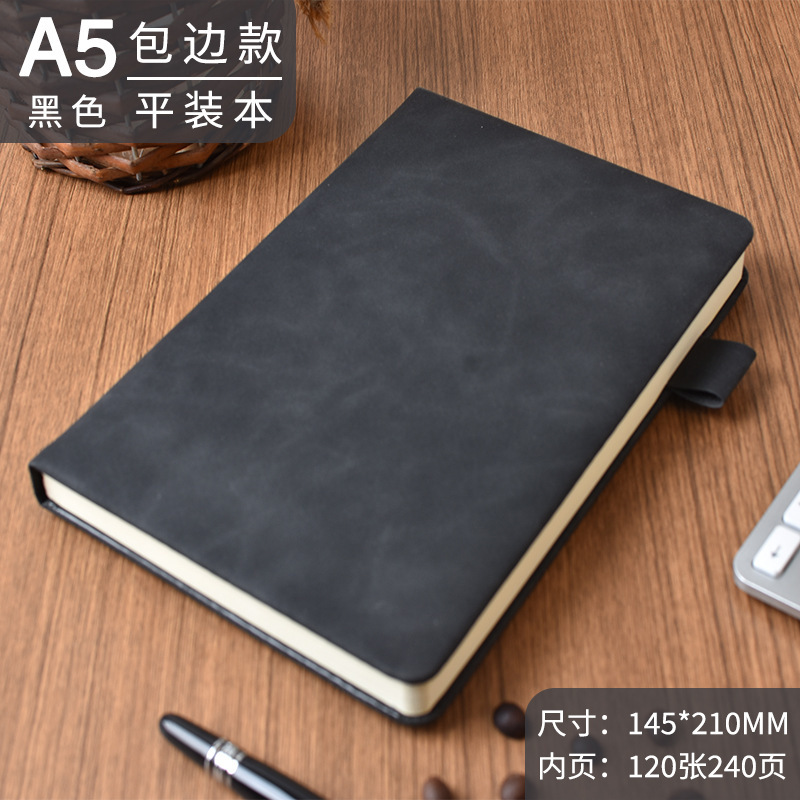 厚いa 5はノートを掛けてオーダーメイドのlogo会議を記録します。|undefined