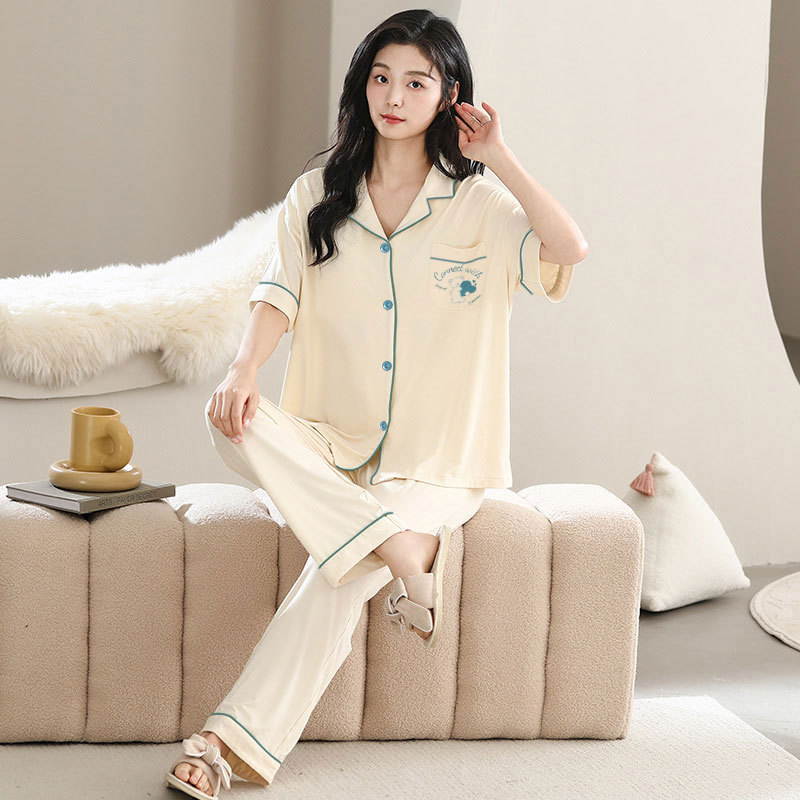 D.M-128 Short-long pocket squint bear cardigan