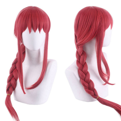 Cardamom Chainsaw Man Makima cos wig does not need to be trimmed Chainsaw Man Demon Hunter twist braid style long
