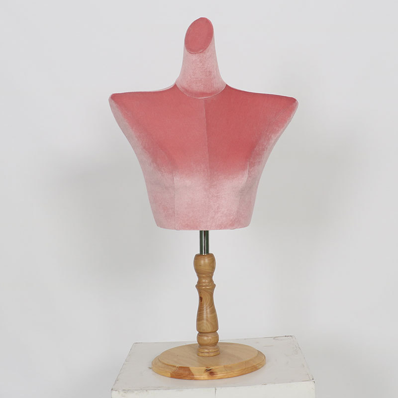 Maniquí de Busto para Lencería y Sujetadores de Terciopelo Forma de Corazón image 10
