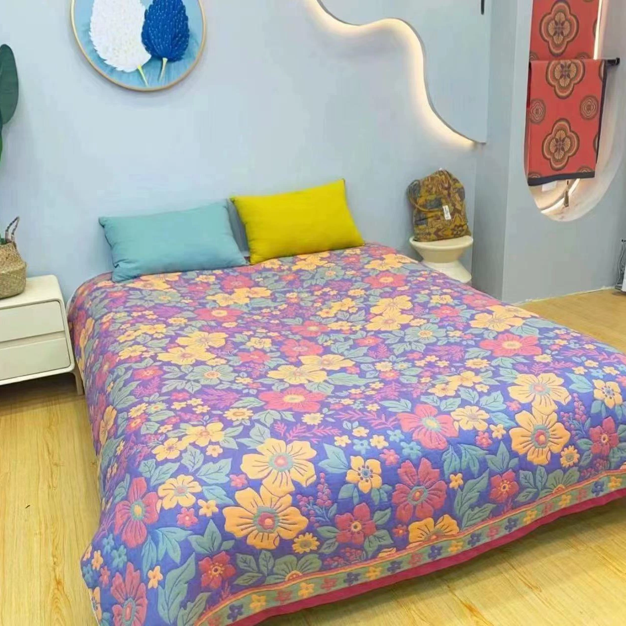 Фабрика прямых продаж утолщенных марлевых полотенец для взрослых