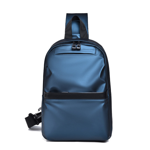  spring new products launched, high-quality simple leather film men's chest bag, shoulder bag, crossbody bag, handbag manufacturer