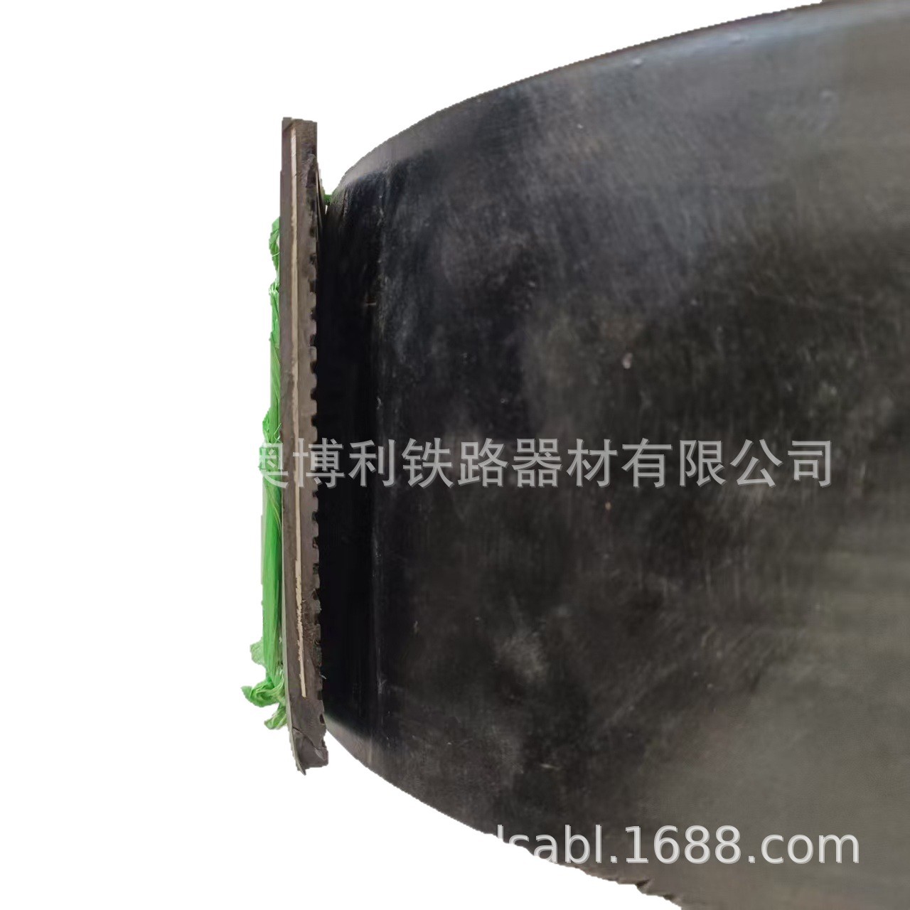 橡胶减震块减震垫铁路轨道下橡胶垫板钢轨隔震垫块耐磨损缓冲胶片