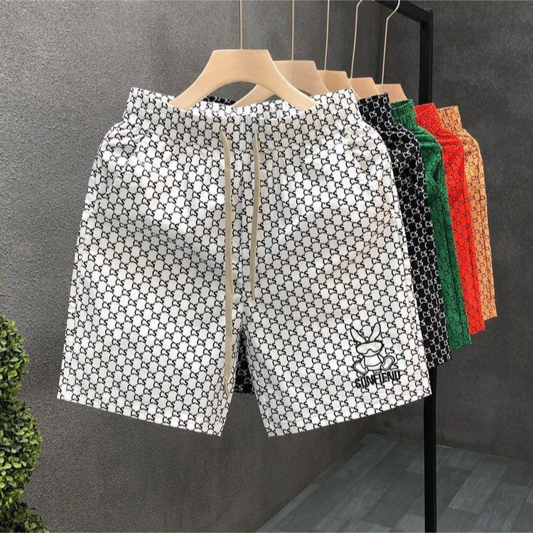 Light Luxury Casual Shorts for Men, New Summer Fashion Versatile Five-Point Shorts, Men's Beach Thin Style Large Shorts Men's Clothing Light Luxury Casual Shorts for Men, New Summer Fashion Versatile Five-Point Shorts, Men's Beach Thin Style Large Shorts Men's Clothing