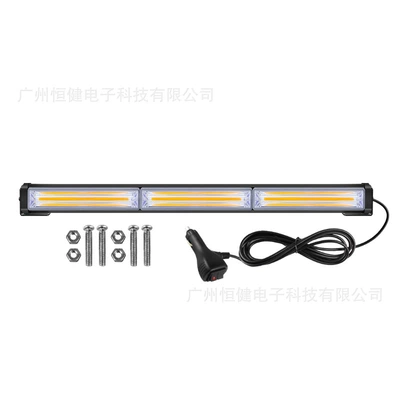 Light safety rescue roof signal – Other lights - 3-sections-44cm-12-24v-yellow-light