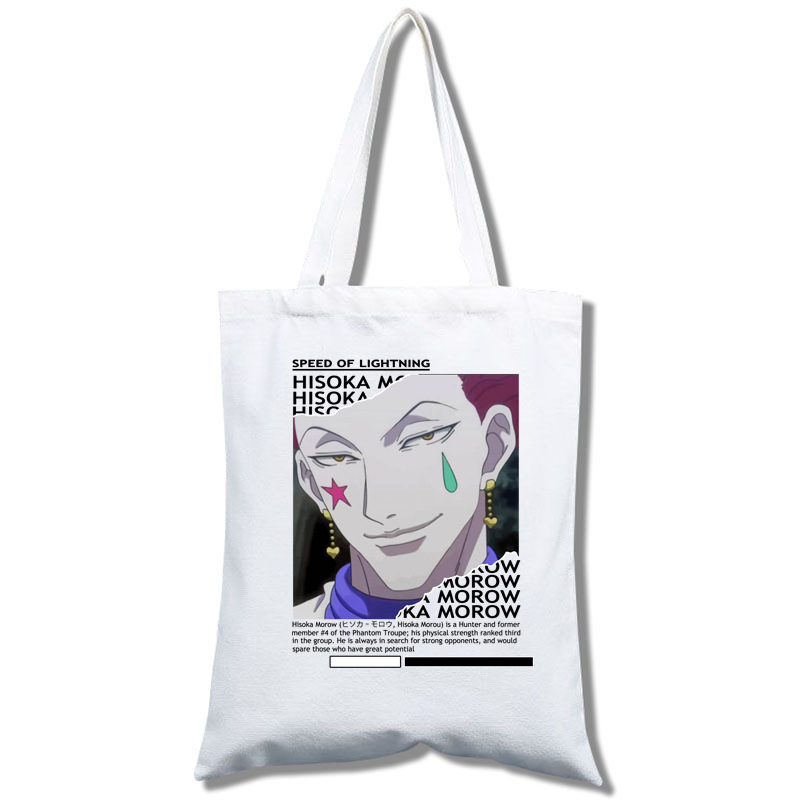 全职猎人HUNTER x HUNTER 帆布袋手提袋跨境外贸一件代发周边产品