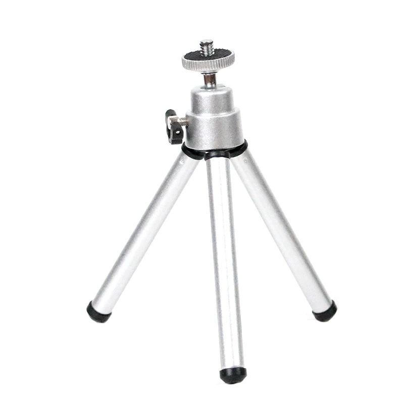 Таблет Tripod Delong компактный телескопический, 2 секции, для телефона/телескопа/проектора, серебристый или черный