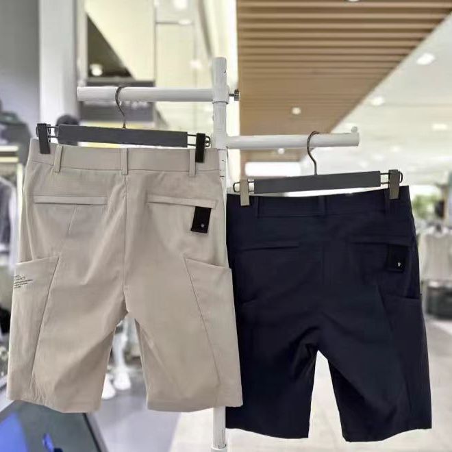 Golf Pants Summer Women's Elastic Lightweight Moisture-Absorbent Shorts Fashionable Versatile Casual Micro-Elastic Pants