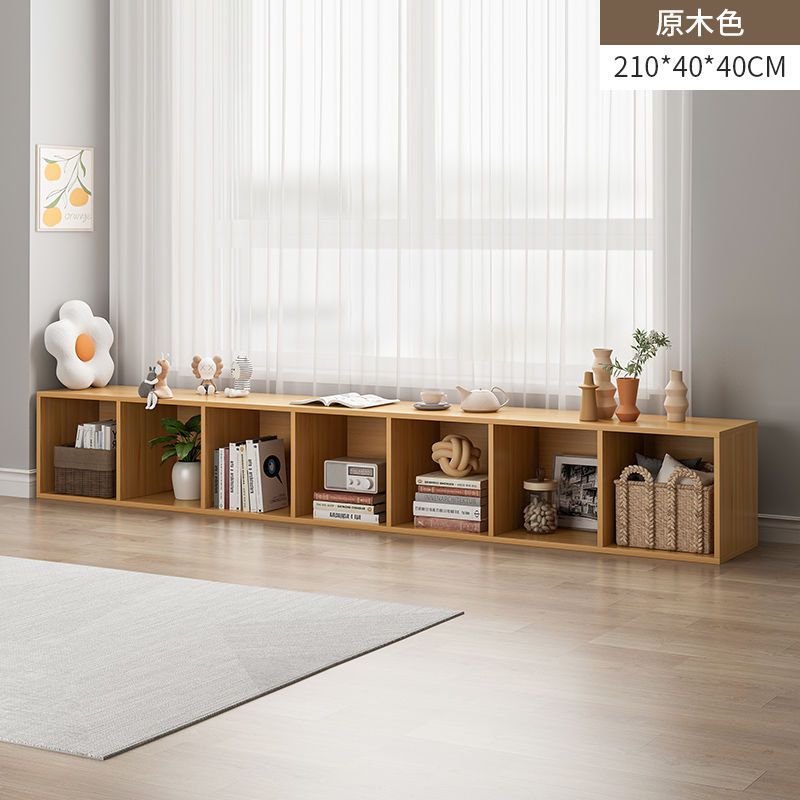 飘窗柜储物柜可坐落地阳台置物矮柜地柜杂物收纳柜子窗台家用卧室