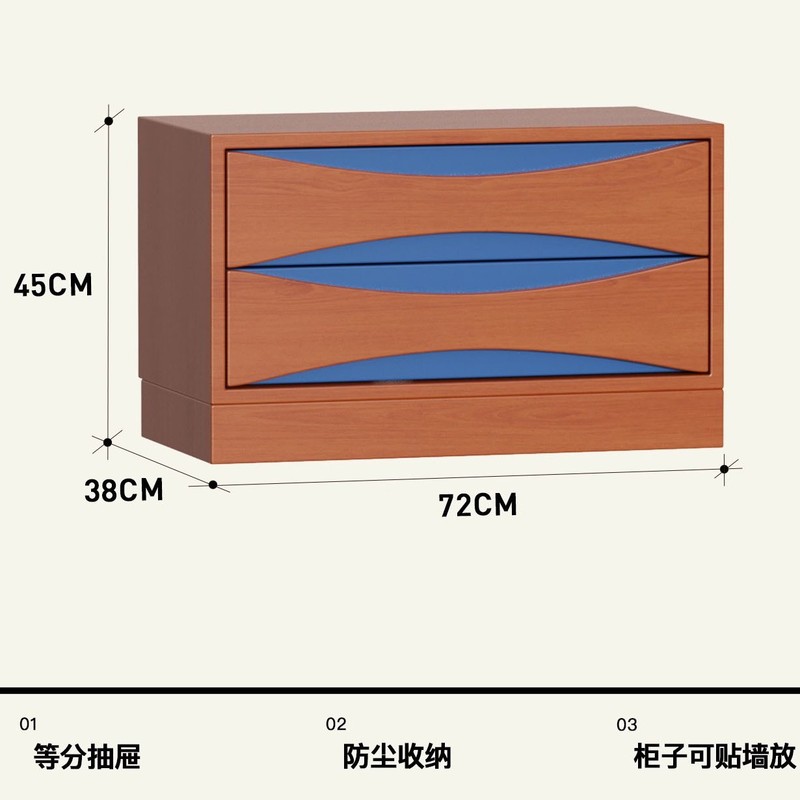 北欧实木电视柜 家用小户型收纳沙发边柜客厅中古风储物书柜组合|undefined