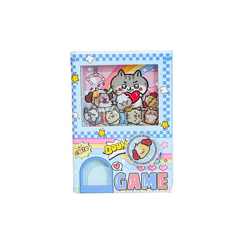 新型のカピバラの卵をねじる機のポケットの本の漫画の学生は携帯して卵のノートの子供の趣味の手帳をねじります。