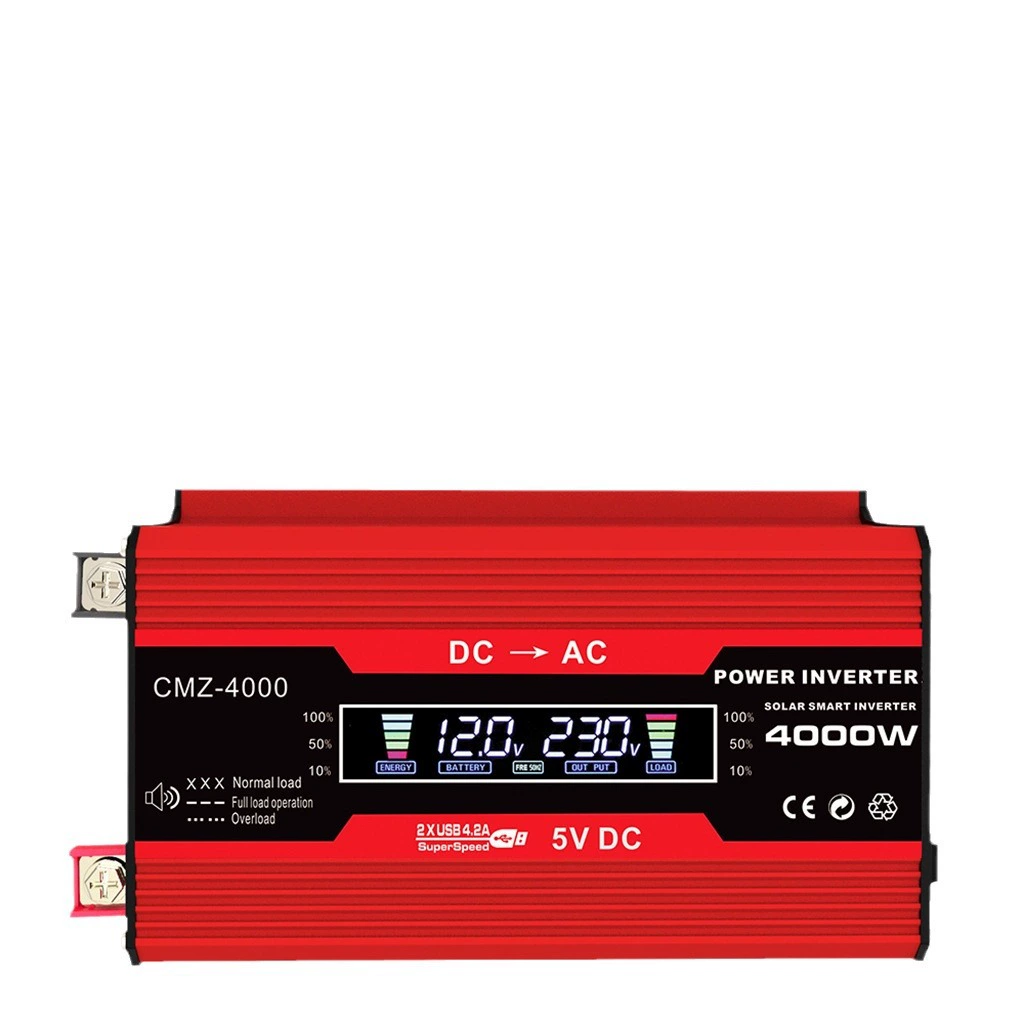 Инвертор мощности Zhizun/Kaixuan 300W, DC 12V в AC 220V и 110V, модифицированная синусоида, цветной дисплей, двойной USB 4.2A