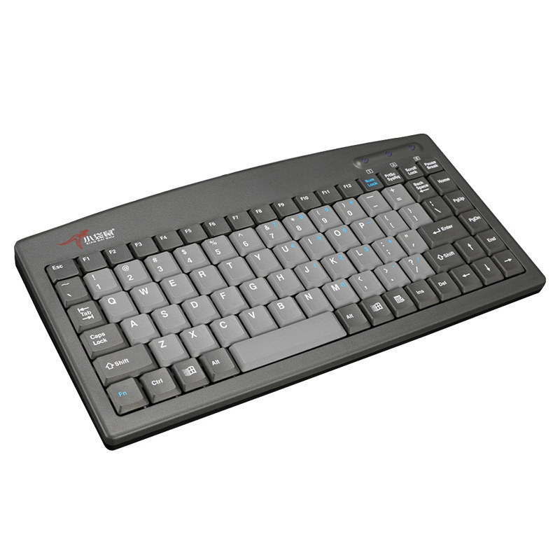 小袋鼠 DS-9827 блокнот клавиатура ps/2 круглый разъем промышленный компьютер проводная клавиатура USB маленькая клавиатура промышленная