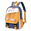 Children's backpack suitable for men and women, nylon school bag for early age, autumn
