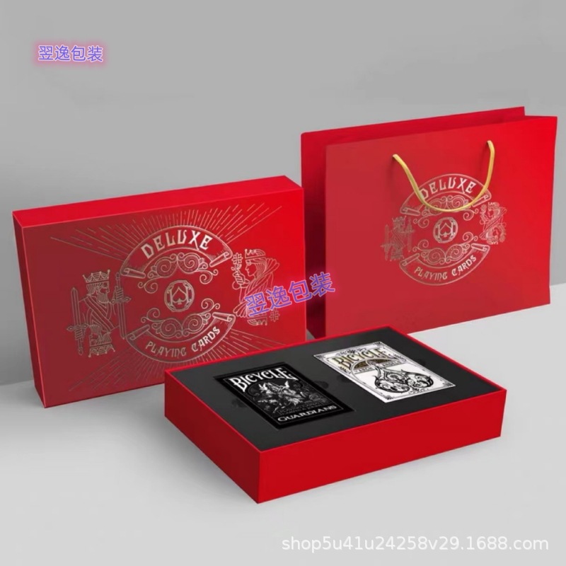 掼蛋金玺比赛用扑克牌技巧秘籍厉害黑芯布纹纸高端礼盒游戏卡牌