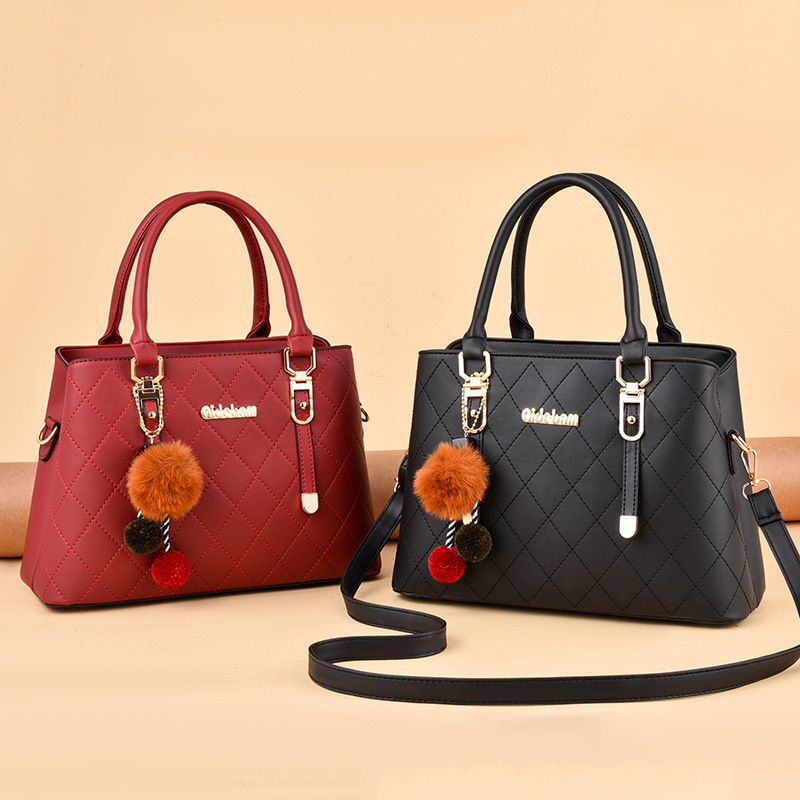 Bolso transfronterizo de gran capacidad bolso de mujer de moda bolso de Madre de mediana edad de alto grado elegante bolso de mensajero del hombro del todo fósforo image 5
