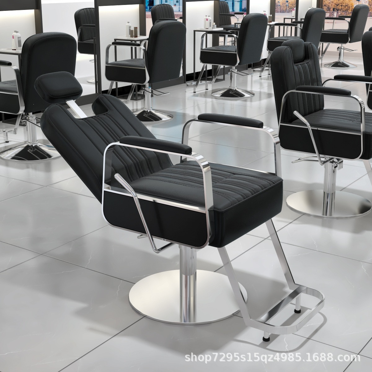 Fábrica directa silla de peluquería silla de peluquería salón de peluquería silla de corte de pelo red tienda de marea roja caída