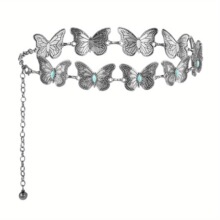 M 99022 Chain Belt for Women Retro Waist Decoration ����װ