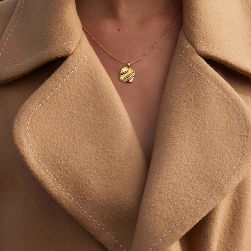 Pure Silver S925 Lightweight Luxury Irregular Initial Clavicle Necklace, European and American Cross-Border Bestselling French Retro Pearl Necklace for Women