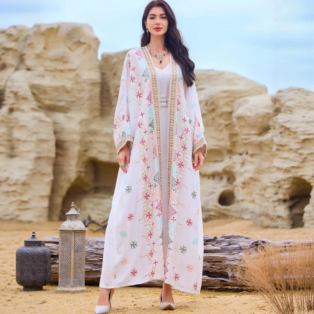 Женское платье в мусульманском этническом стиле EnTu 5013, новая модная вечерняя модель с пайетками для женщин Ближнего Востока и Дубая