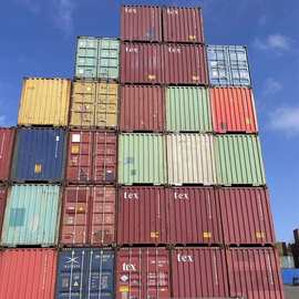 20英尺集装箱 全新海运货柜 超高20HQ集装箱 船级社认证集装箱