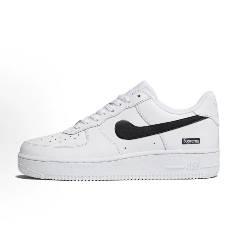 Nike Air Force 1, классические низкие износостойкие кроссовки, спортивные белые обувь