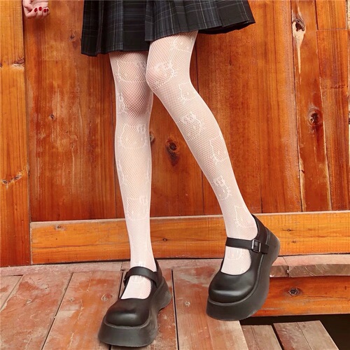 Cross-border new fishnet stockings sexy mesh stockings black snake mesh stockings hollow mesh ladies pantyhose animal stockings