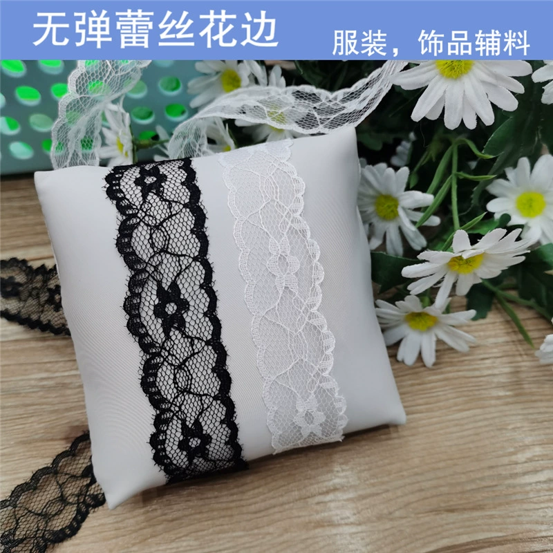 Кружево 2,5 см, кружево для одежды, неэластичное кружево, ювелирные изделия, кружево «сделай сам», аксессуары для одежды, кружево с бантом