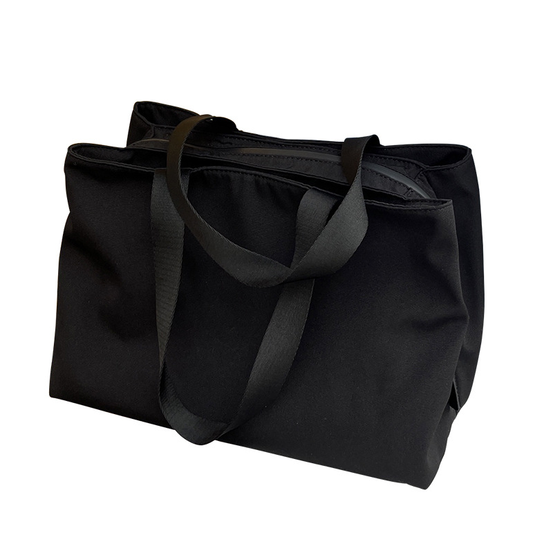 Qiaoge New Nylon Shoulder Tote Bag For Women - Large Capacity Multi-Compartment Commuter Bag, Laptop Bag, Diaper Bag, Trendy - Thumbnail 5