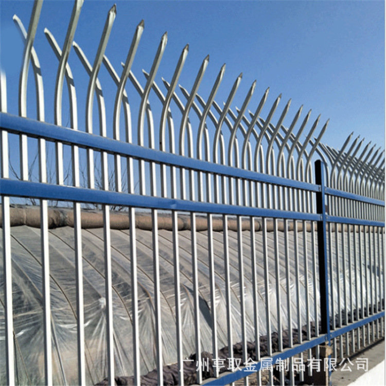 供应福州市厂家铝合金别墅围墙护栏 铸铝庭院栅栏 铝艺大门